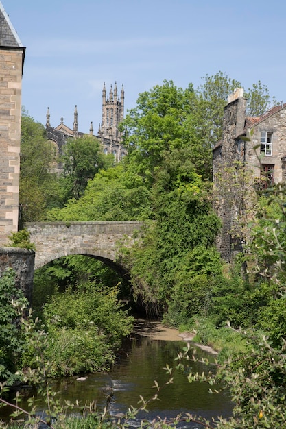 Water of Leith and Dean Village, Edinburgh, Scotland, UK