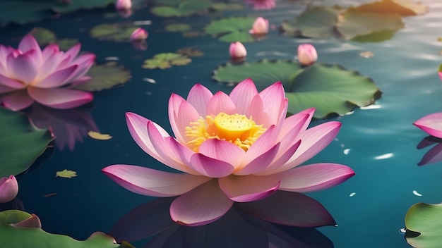 water lily blossom