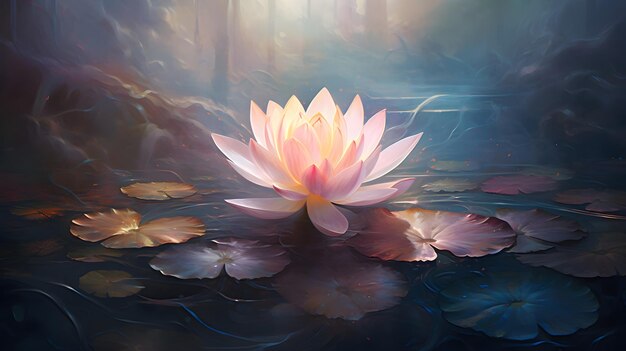 Water Lily in Nature's Beauty