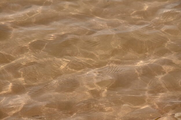 Water of Mediterranean Sea in Sicily