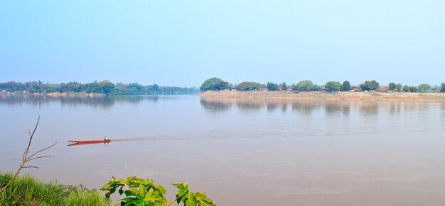 The water in the Mekong River