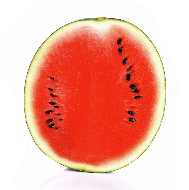 Water melon isolated on white background
