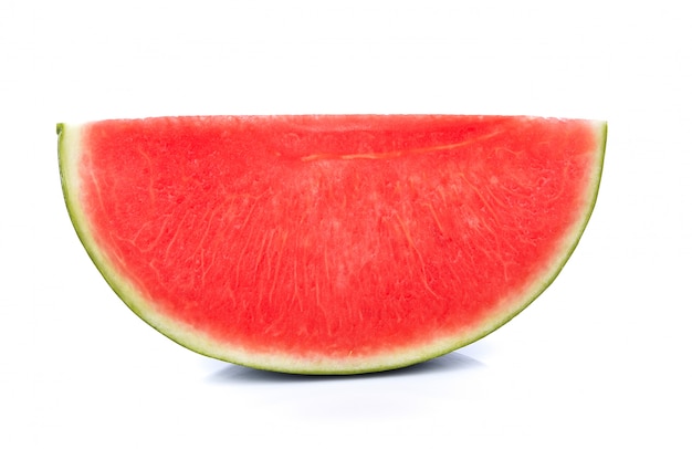 Water melon on white background