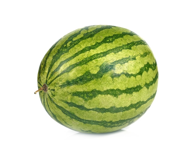 Water melon on white