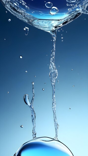 水のモバイル壁紙AI生成