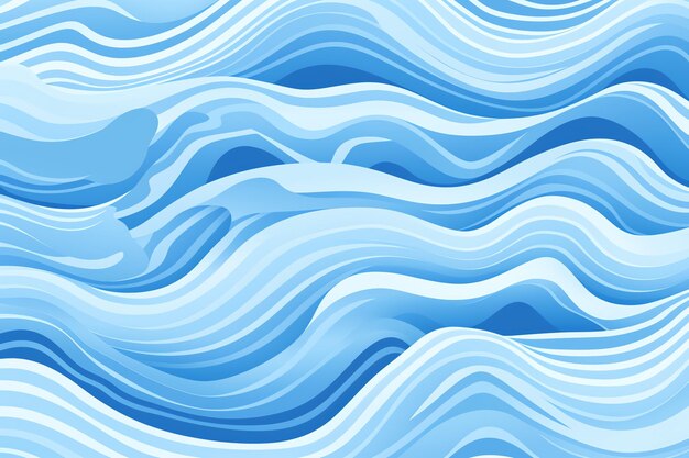 Бесшовный узор дизайна фона Water Ripples