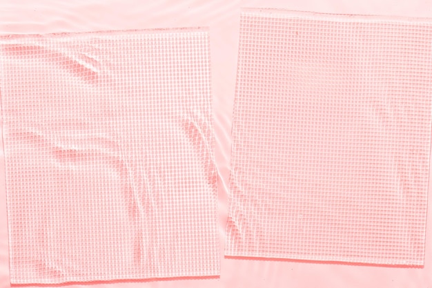 Water roze oppervlakte abstracte achtergrond Golven en rimpelingen textuur van cosmetische aqua vochtinbrengende crème met bubbels en transparant ijsglas erin