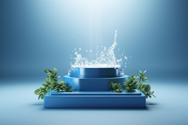 water spatten 3D