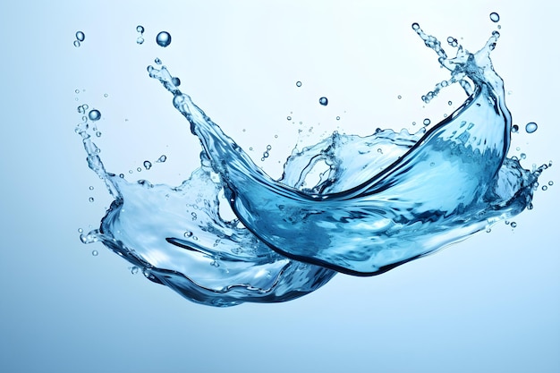 Water splash background