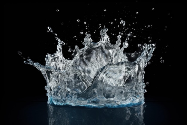Water splash Generate Ai