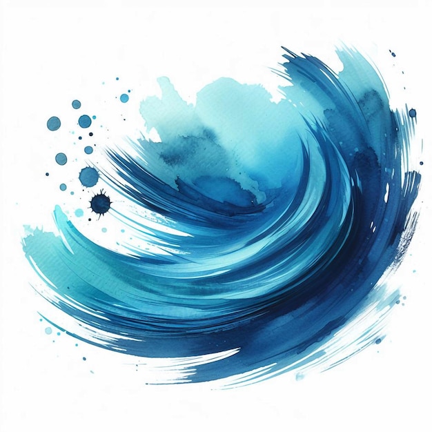 Water splash illustration