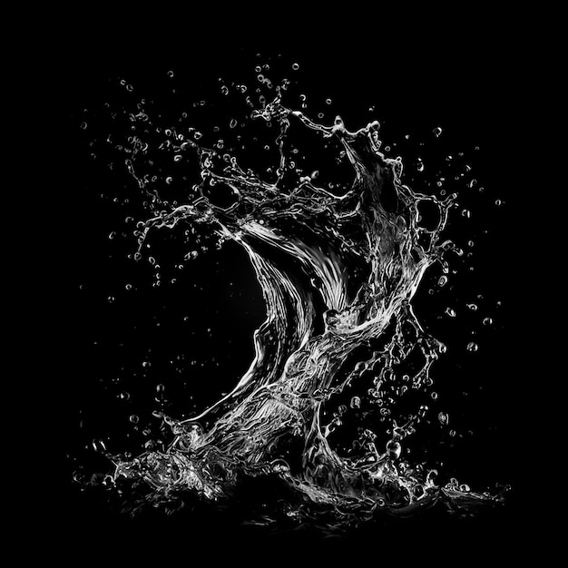 Photo water splash