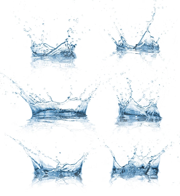 water splashes drop vortex background