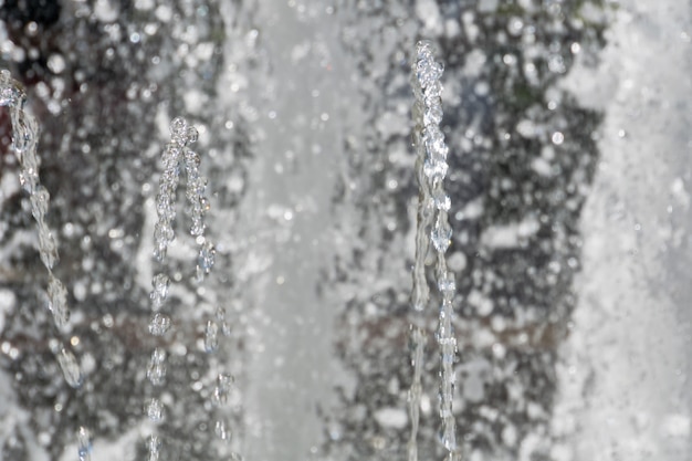 Water Splashing in the Fountain