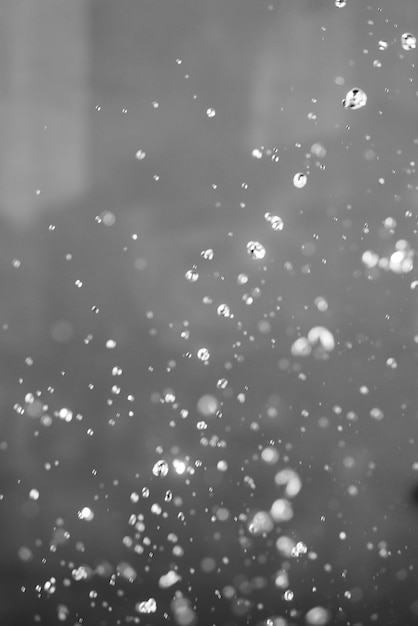 Water spray texture black and white