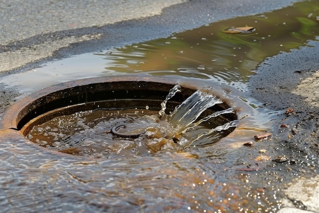 Water stromen uit een kraan