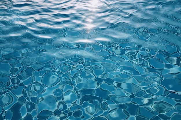 Water Surface Background Ai generative