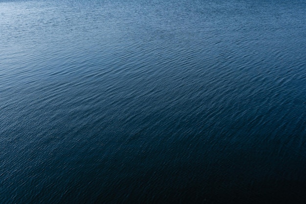 Water surface, river background, blue background.