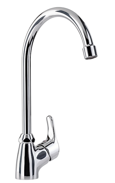 The water tap, faucet for the bathroom and kitchen mixer