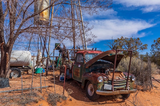 Water Tower and Pump House for cows in Vermilion Cliffs National Monument Utah