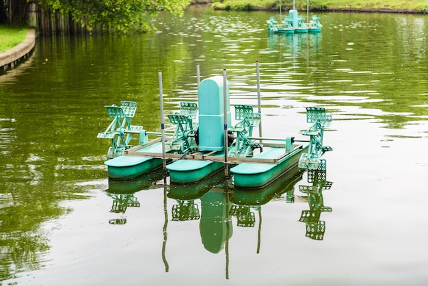 Photo water turbine, aerator turbine wheel