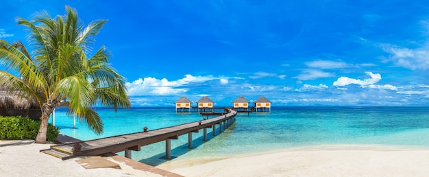 Water Villas (Bungalows) in the Maldives