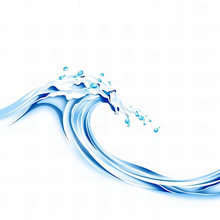 Photo water wave splash