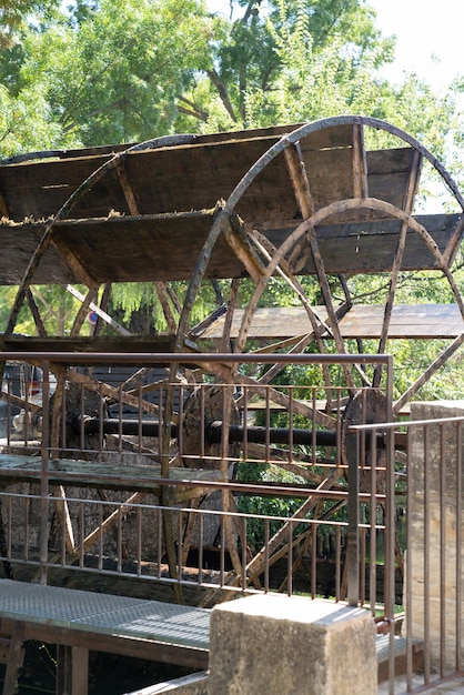 Water wheel in l'Isle sur la Sorgue Luberon in France