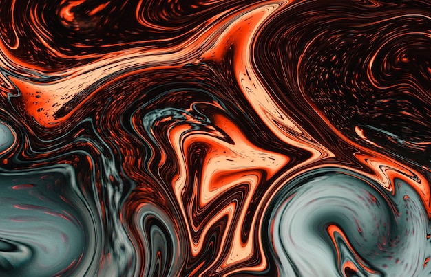 Water on a windows Liquid Background A red and blue marble painting