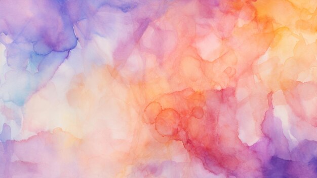 A watercolor abstract alcohol ink background colorful shapes