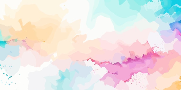 watercolor abstract art background