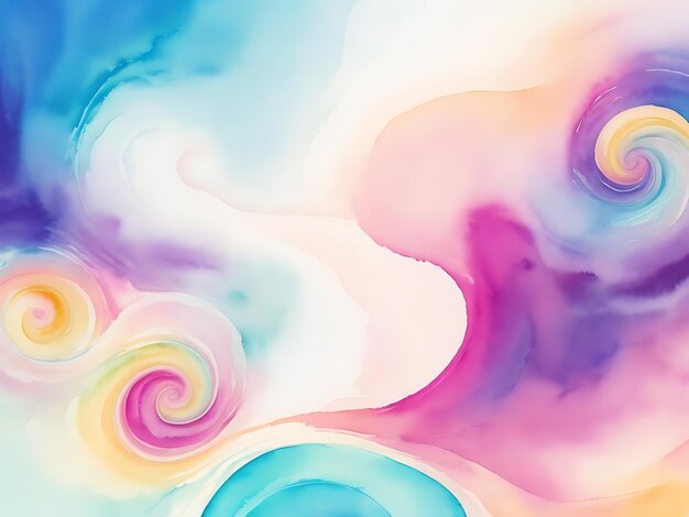 Watercolor abstract background