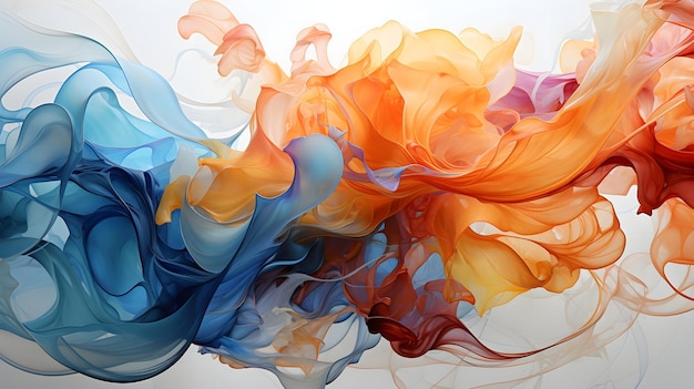 watercolor abstract dynamic movement background