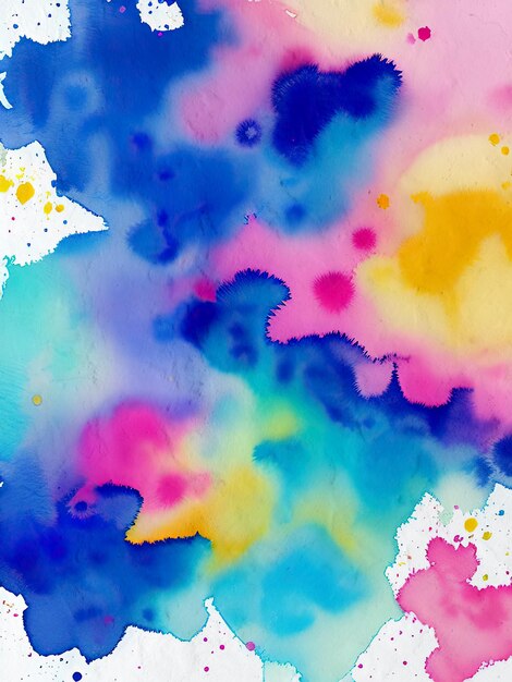 Watercolor Abstract Painting Illustrated Background Artwork