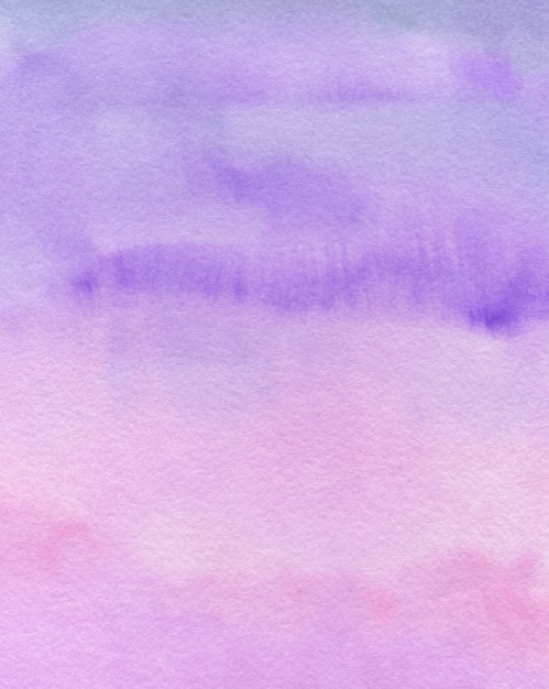 Watercolor abstract pastel background, hand-painted texture, watercolor purple and pink stains