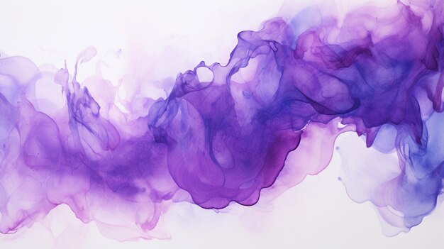 Watercolor background in black and purple