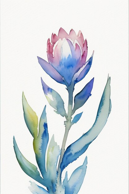 Watercolor background splash ink shading design element minimalist style of Chinese ink painting