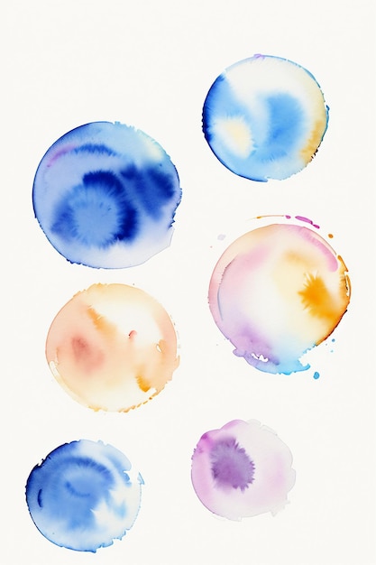 Watercolor background splash ink shading design element minimalist style of chinese ink painting