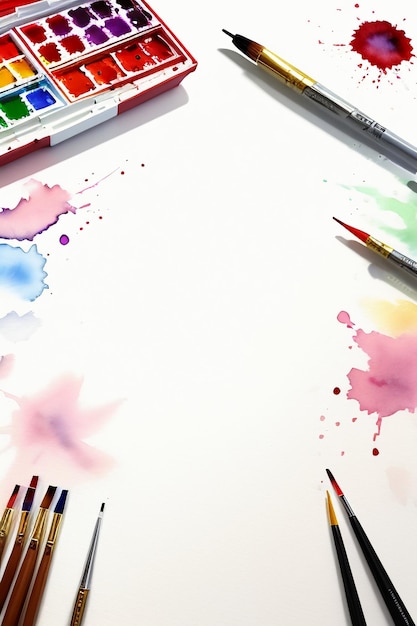 Photo watercolor background splash ink shading design element minimalist style of chinese ink painting