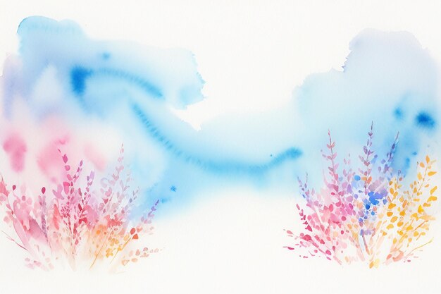 Watercolor background splash ink shading design element minimalist style of Chinese ink painting