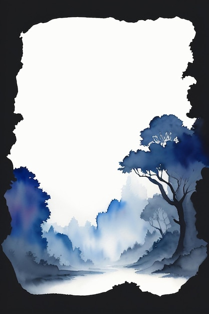 Watercolor background splash ink shading design element minimalist style of Chinese ink painting