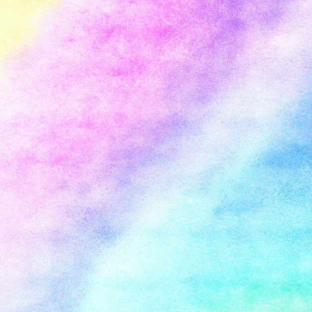 Watercolor background with a gradient of colors