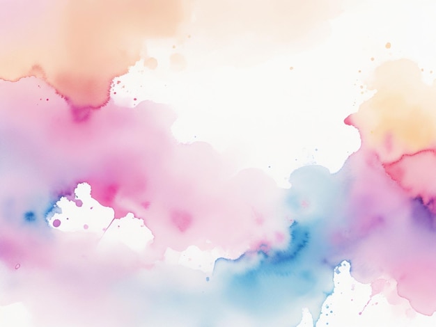 watercolor background with splash