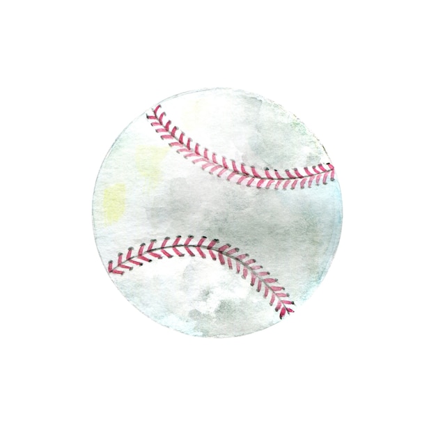 Photo watercolor ball for sport game