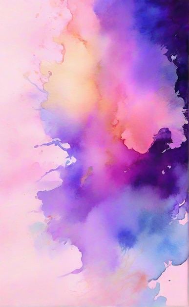 Watercolor Beautiful Texture Background