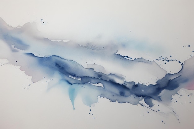 Watercolor Black Abstract Background
