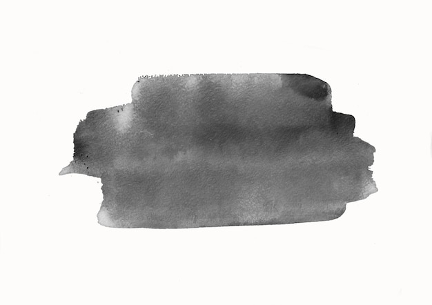 Watercolor black spot Paint texture Grunge