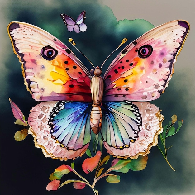 Watercolor Butterfly