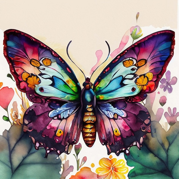 Watercolor Butterfly