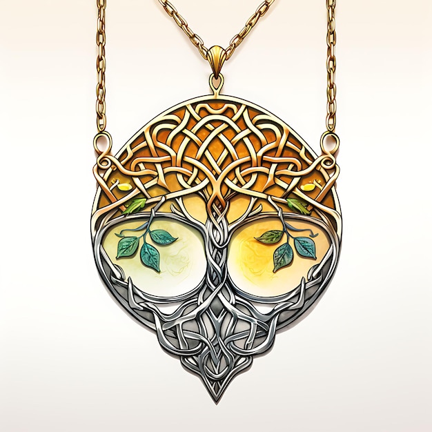 Amazon.com: AUDINCEED Tree of Life Necklace 925 Sterling Silver Abalone  Shell Celtic Knot Pendant Necklace Family Tree Pendant Celtic Jewelry  Necklace Pendant for Men Women Holiday Gift : Clothing, Shoes & Jewelry